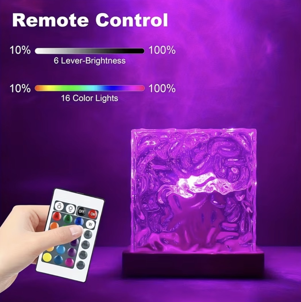 Led Cube ocean wave projector