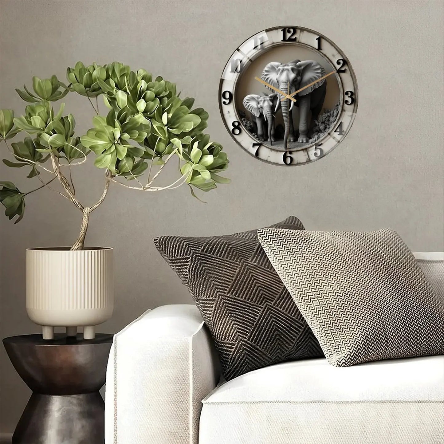 30x30cm Round Wall Clock that is a Straightforward and Honest Product Offering